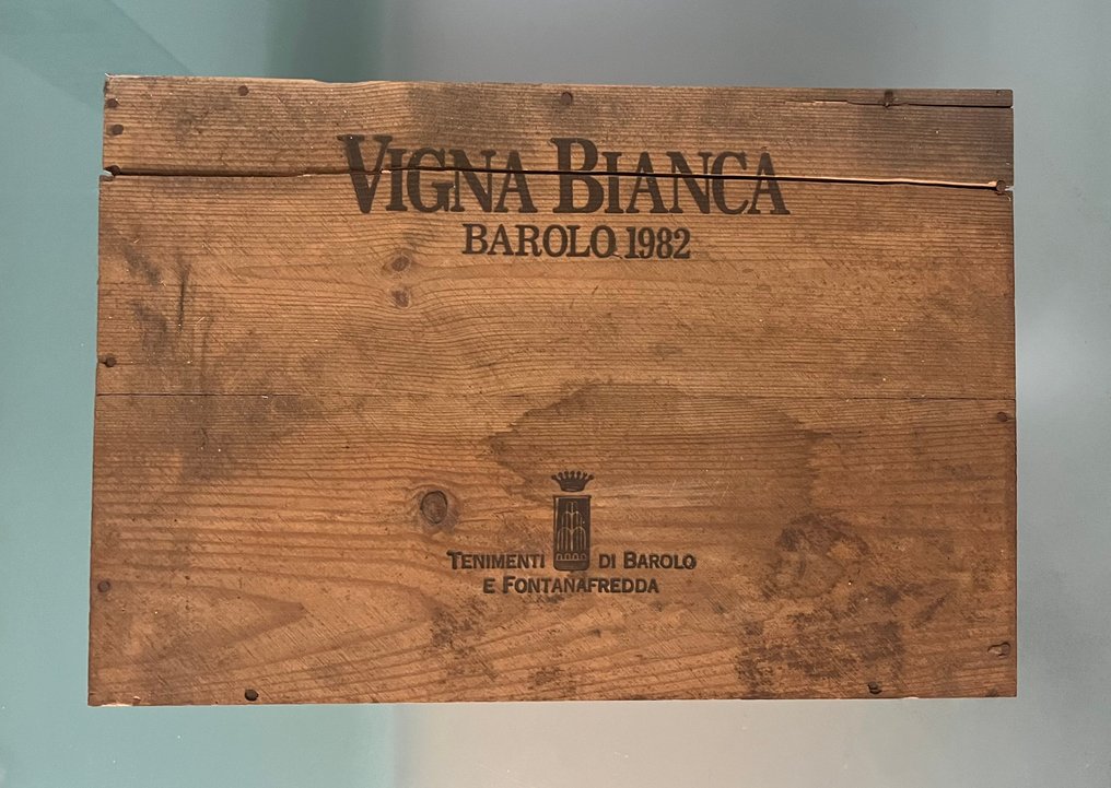 1982 Barolo Vigna Bianca, Fontanafredda - Piedmont - 6 Butelki (0,75l) #1.0
