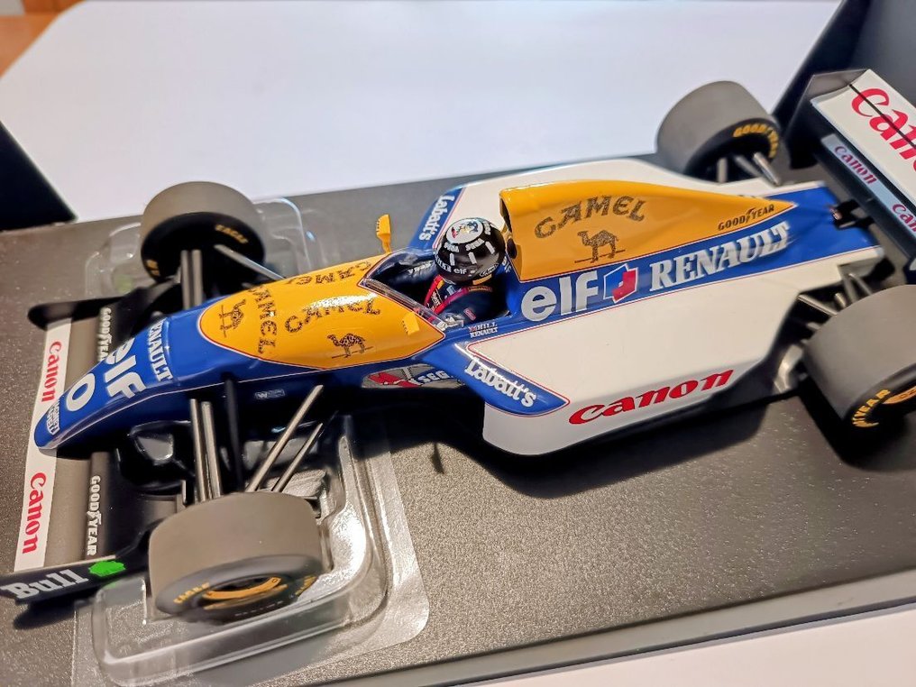 MiniChamps 1:18 - Model car - Williams Renault FW 018C 1993 Driver Damon HILL #1.0