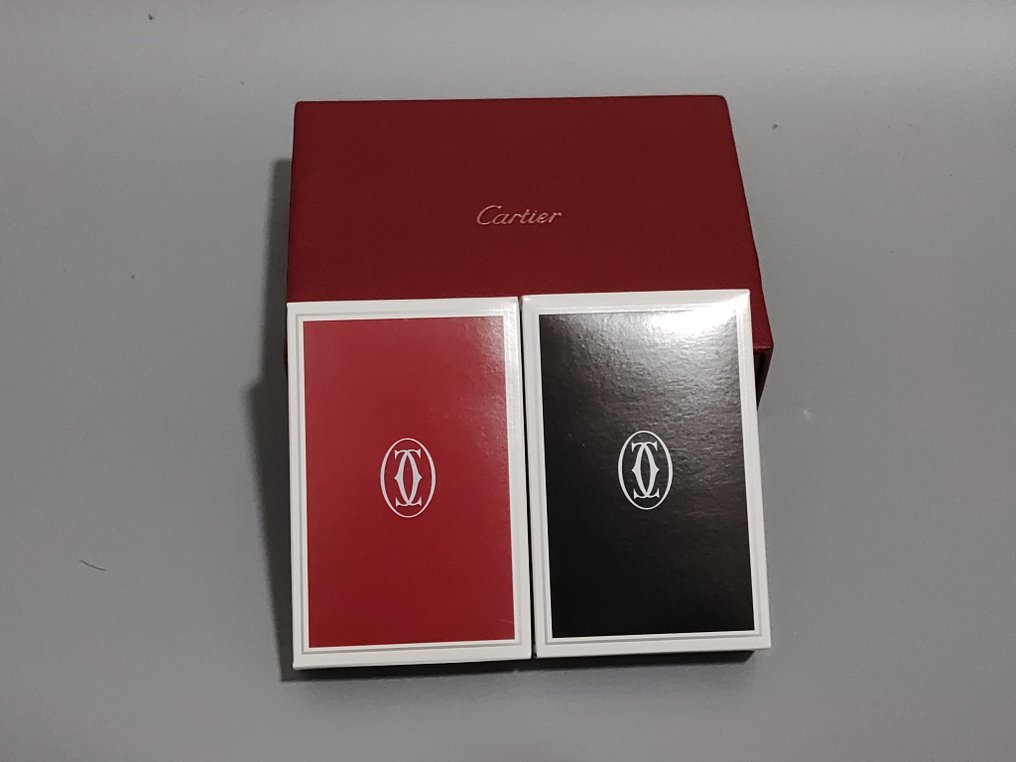 Cartier - Poker-Set - Cartier Playing Cards - Papier #2.1