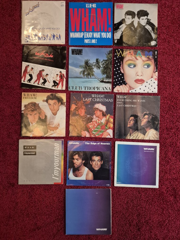 Wham! - 13 x singles collection - Multiple titles - Vinyl record - 1982 #1.0