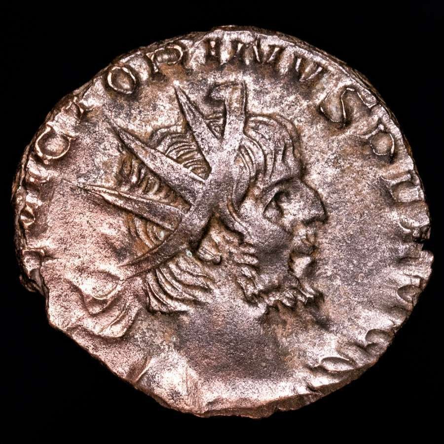 Ρωμαϊκή Αυτοκρατορία. Victorinus (AD 269-271). Antoninianus Trier mint, 269-270 A.D. PIETAS AVG Pietas, veiled, standing left.  (χωρίς τιμή ασφαλείας) #1.0