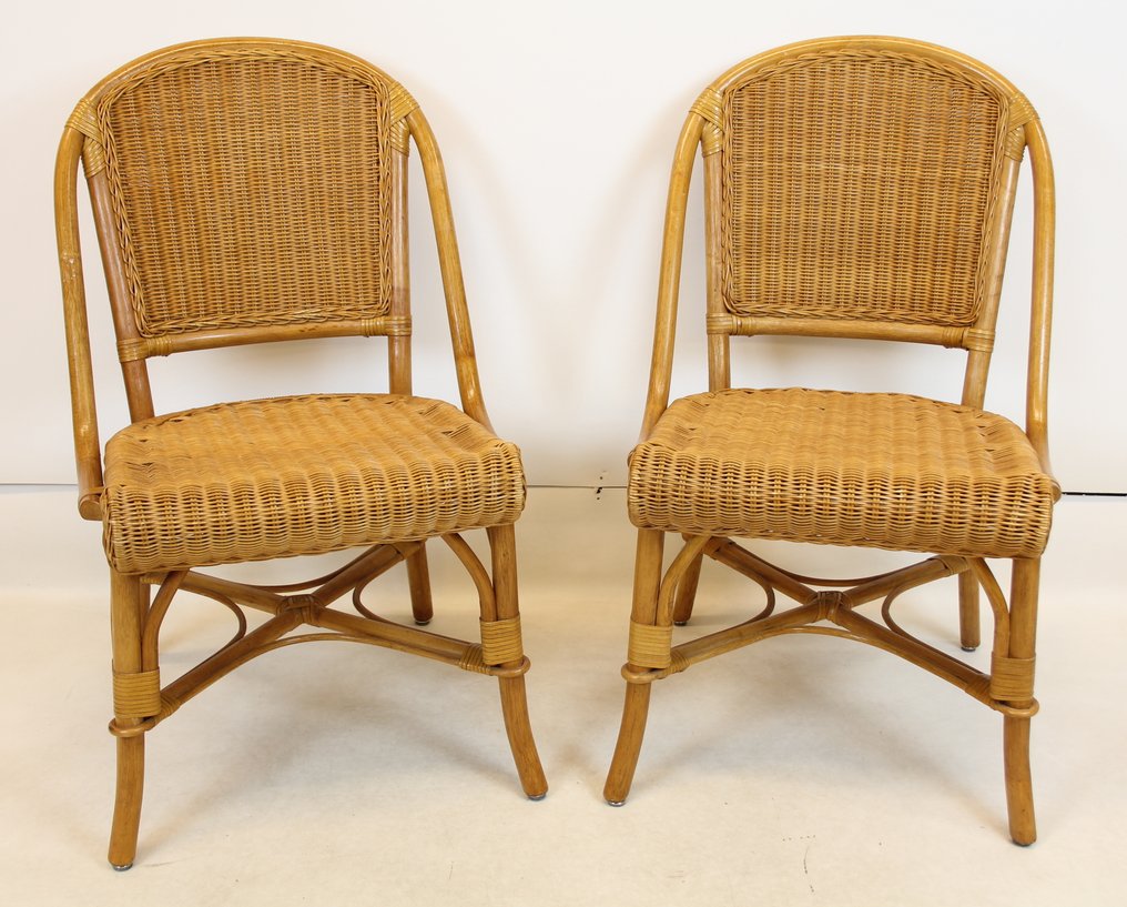 椅子 - 竹 - 两把椅子 #1.0