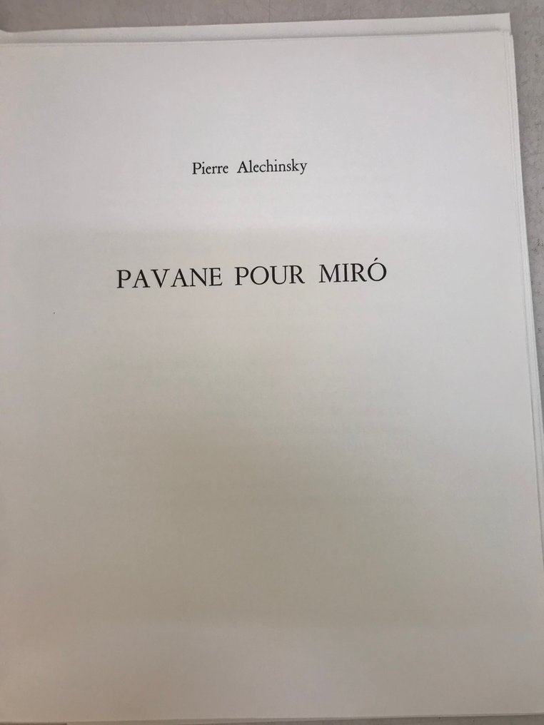 Joan Miró, Pierre Alechinsky, Michel Nguyen - Pavane pour Miró. En Puisaye N°14 - 2004 #4.3