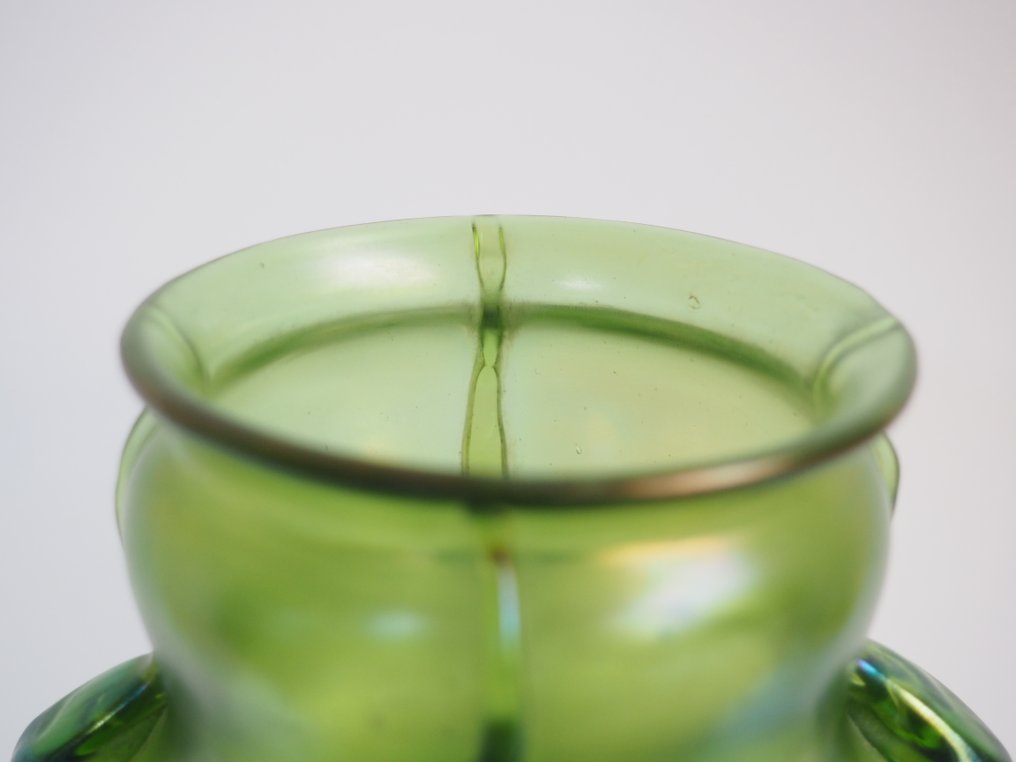 Loetz - Vase  - Glas - Creta med tårer #3.2