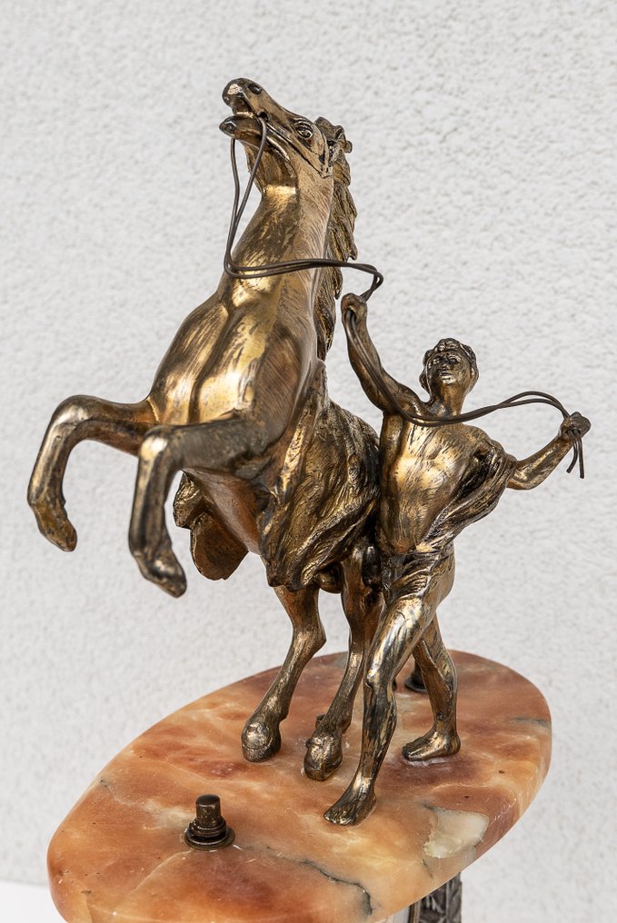 Clock - Alloy - 1920-1930 - Horse of Marly #2.1