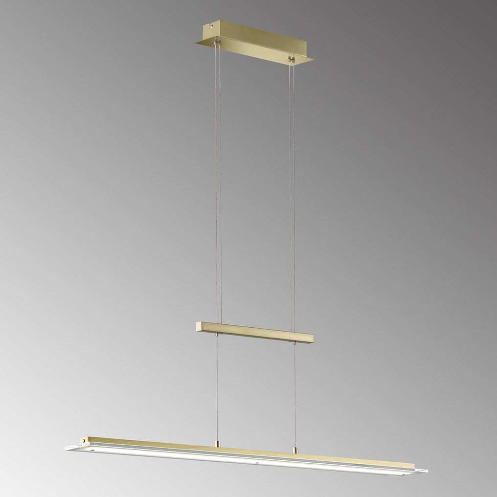 Fischer & Honsel - Κρεμαστό φωτιστικό οροφής - Tenso TW - Ματ Μπρασς - Μέταλλο #3.2