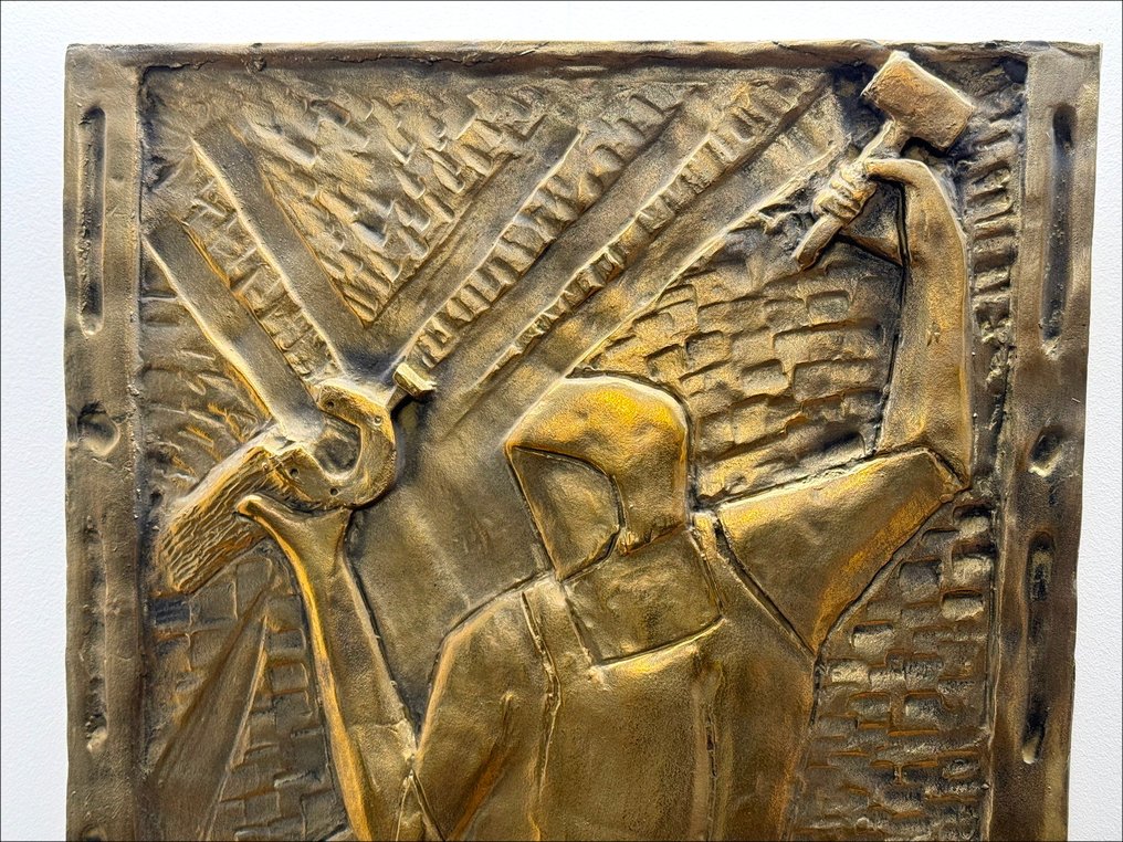 Sculpture, Le Maréchal-Ferrant - 64 cm - Bronze - 1986 #3.2