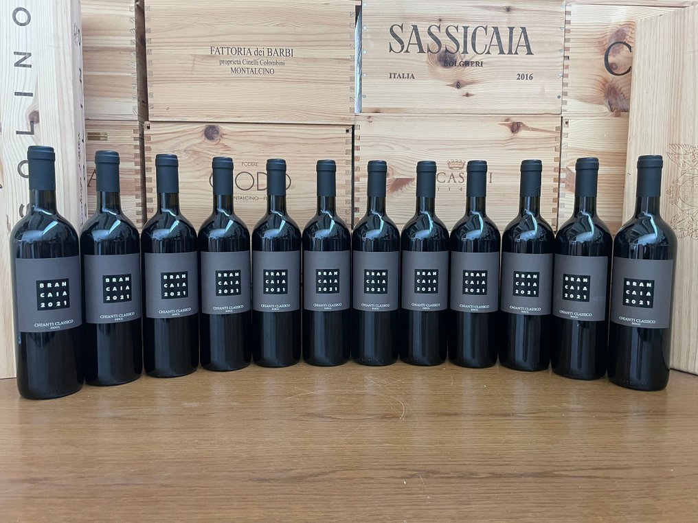 2021 Brancaia - Chianti Classico - 12 Bottiglie (0,75 L) #3.2