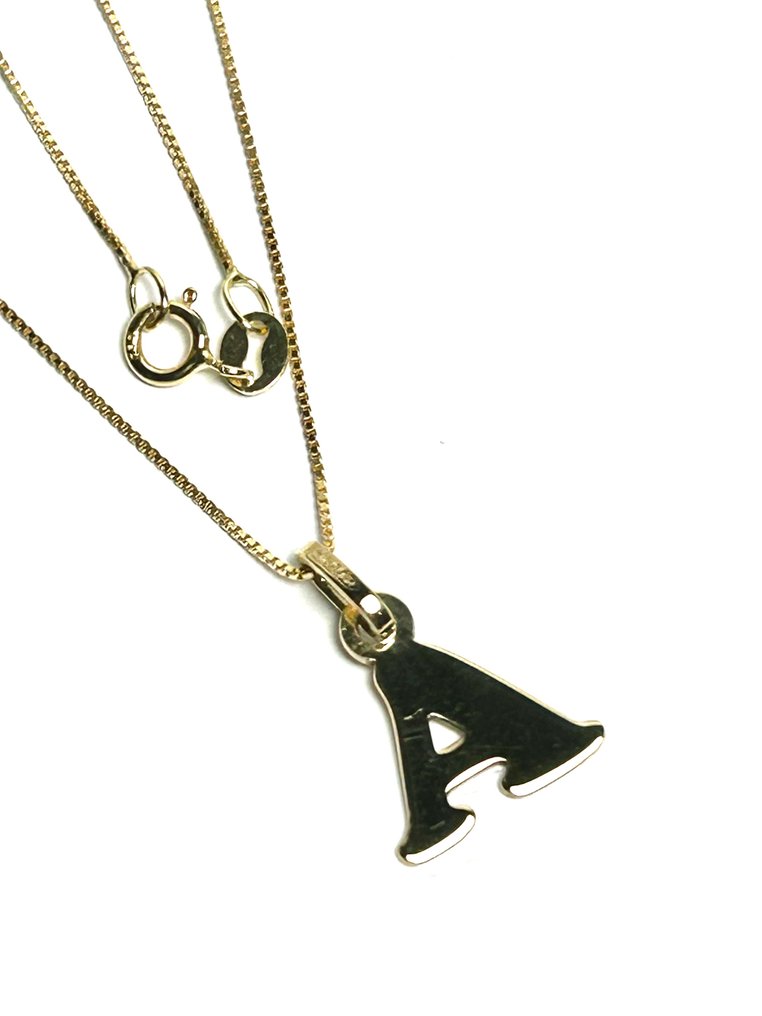 Halskæde med vedhæng - 18 kraat Gulguld #1.0