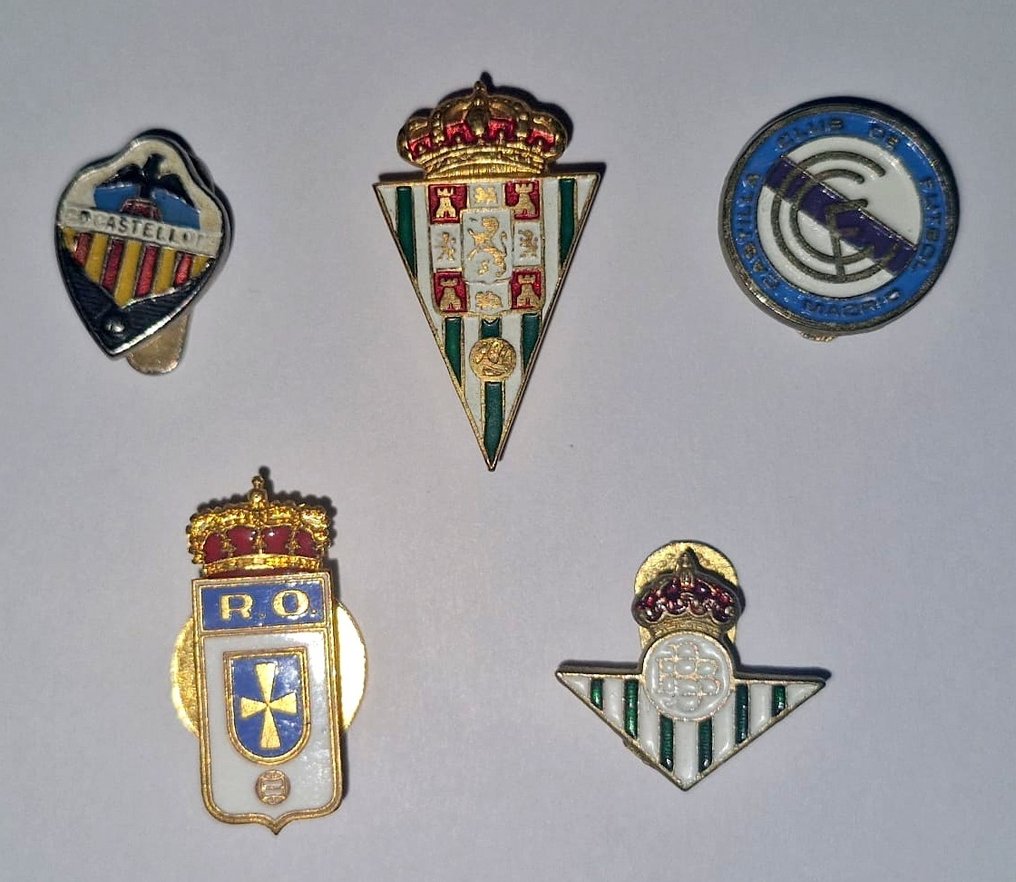 运动徽章 20 Old football badges - 西班牙 - 20世纪后期 #2.1