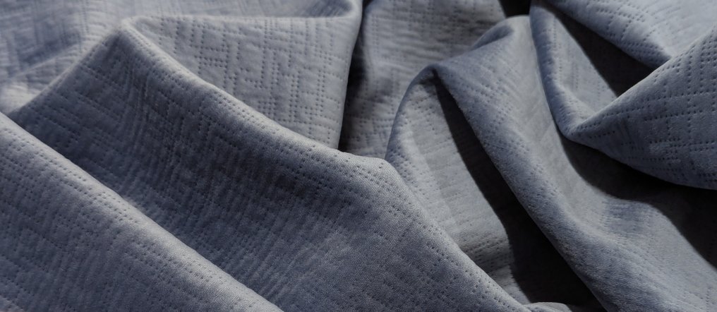 "Riflessi di stile: velluto tecnico in poliestere e viscosa" - Upholstery fabric  - 560 cm - 140 cm #2.1