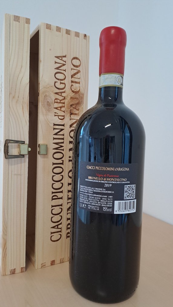 2019 Ciacci Piccolomini d'Aragona 'Vigna di Pianrosso - Brunello di Montalcino DOCG - 1 Magnum (1.5L) #3.2
