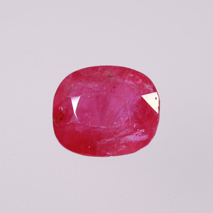1 pcs  Red, Pink Ruby  - 3.25 ct - Asian Institute of Gemological Sciences (AIGS) #4.3