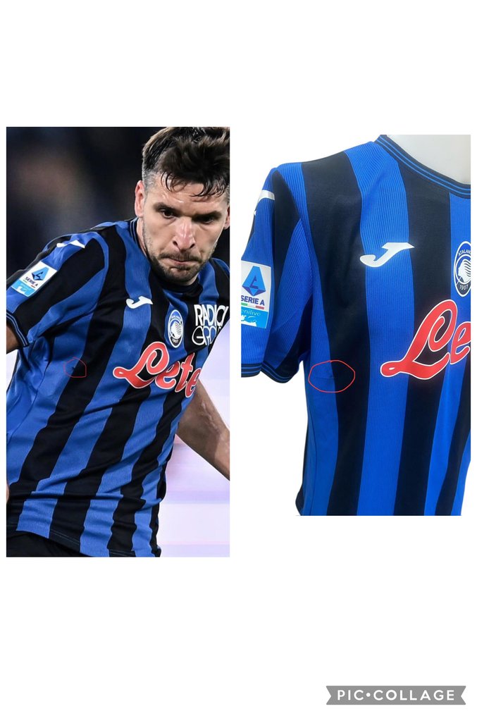 ATALANTA - Olasz labdarúgó-bajnokság - Berat Djimsiti match worn Atalanta - Lecce - 2025 - Futball ing #1.0
