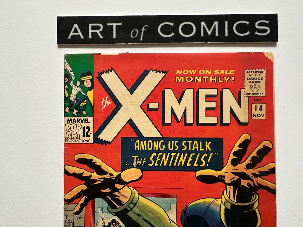 X-Men #14 - 1st Appearance Of The Sentinels - Key Book - 1 Comic - 第一版 - 1965 #1.0