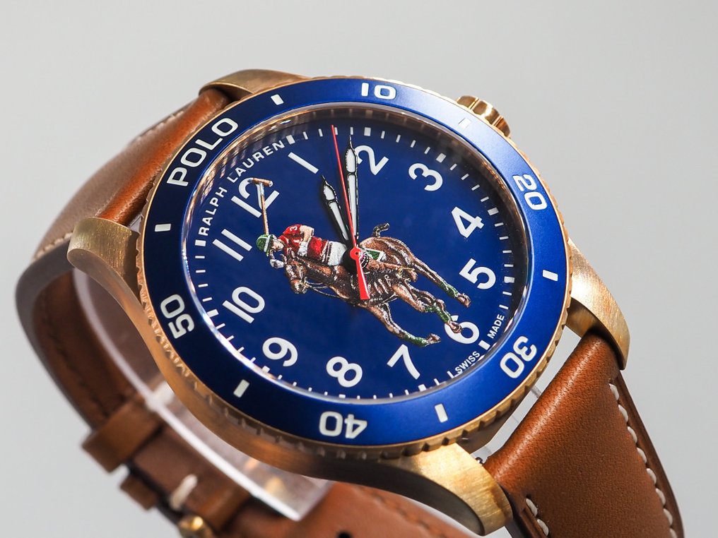 Ralph Lauren - Polo Player - χωρίς τιμή ασφαλείας - * BRAND NEW * Automatic * Bronze * - Άνδρες - 2020+  #1.0