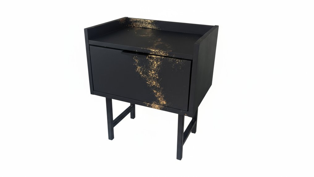 床头柜 - 木 #1.0