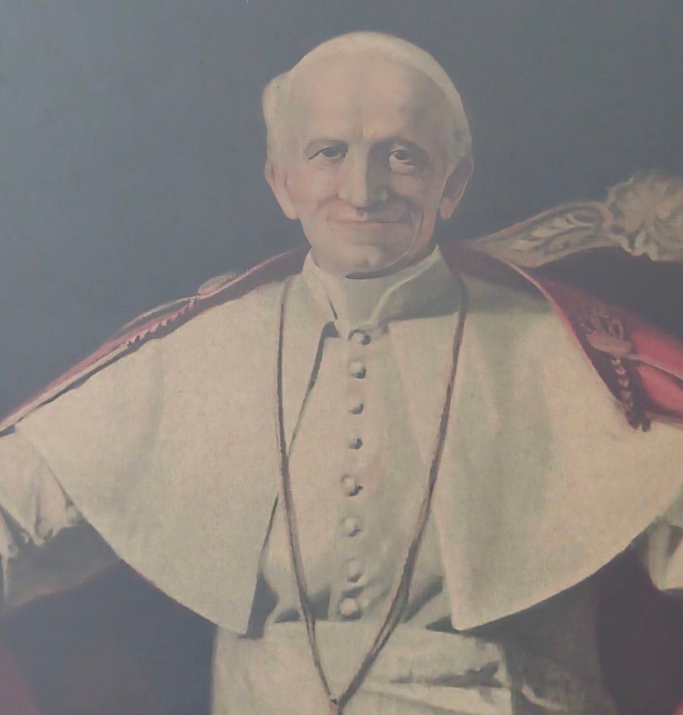 Giuseppe Ugolini  ( 1826-1897 ) - Pope Leo XIII  ( 1810- 1903 ) #4.3