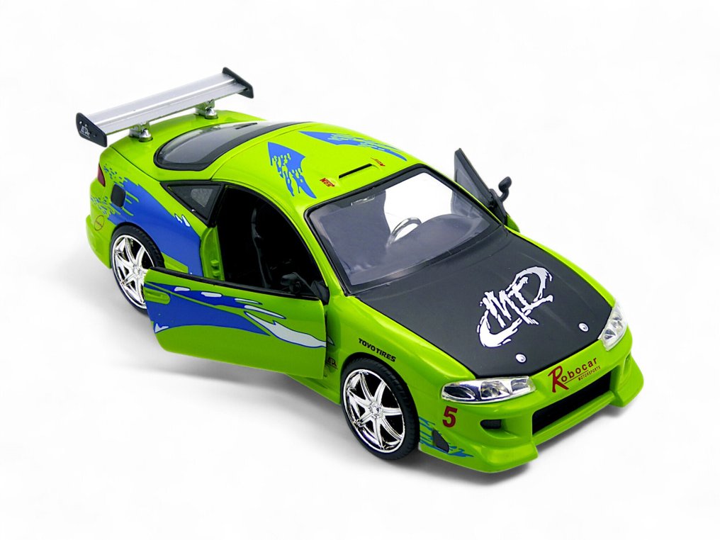 Jada Toys - Model samochodu sportowego - Fast & Furious Collection: "Mitsubishi Eclipse" N. 97603 - Scala 1:24 #4.3