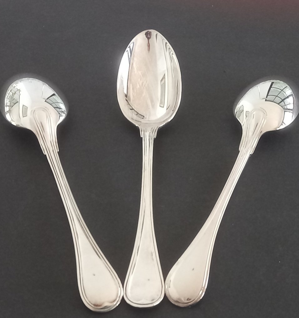 Puiforcat - Service de table (7) - Plaqué(e) argent #3.2