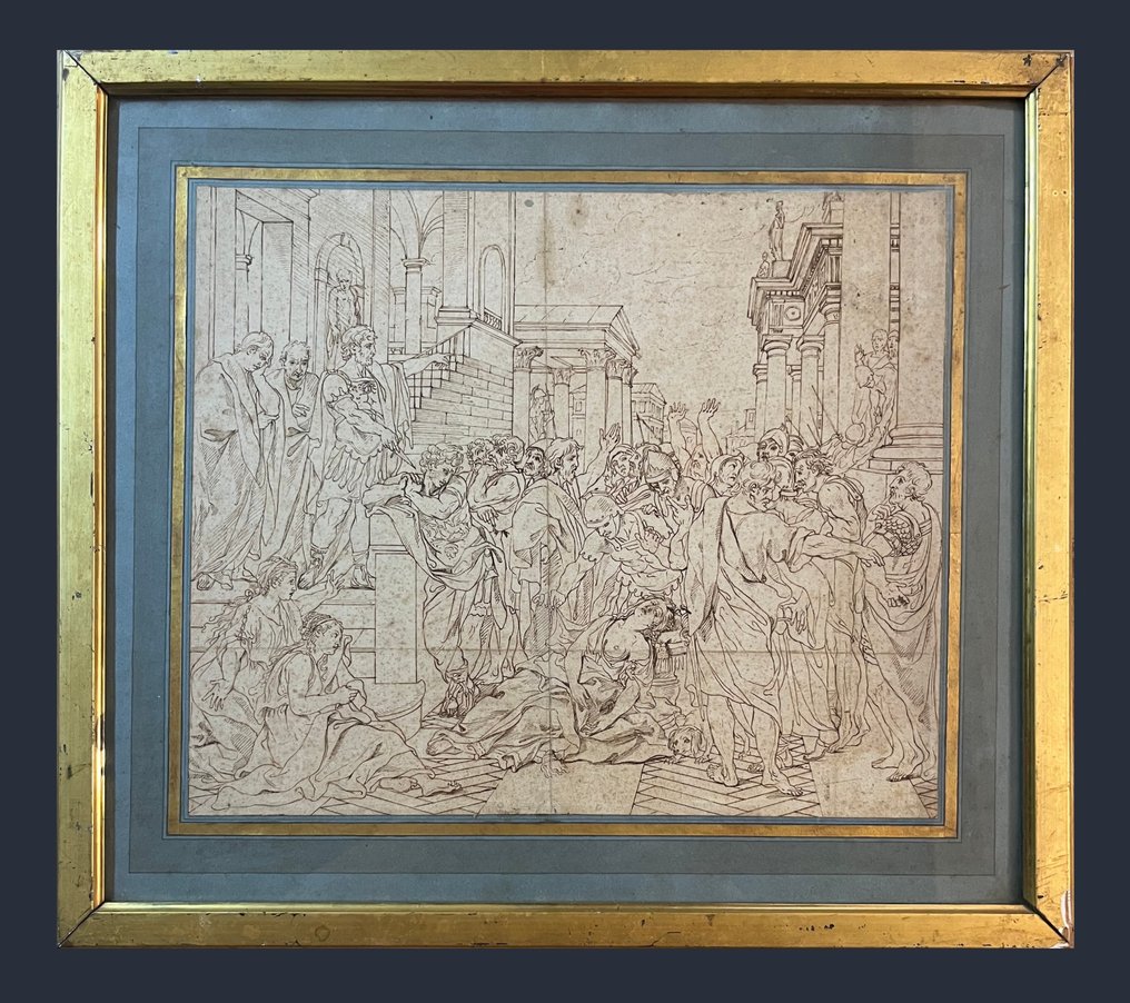 Charles Le Brun (1619-1690), Circle of - La Mort de Lucrétie / Le Serment de Brutus #2.1