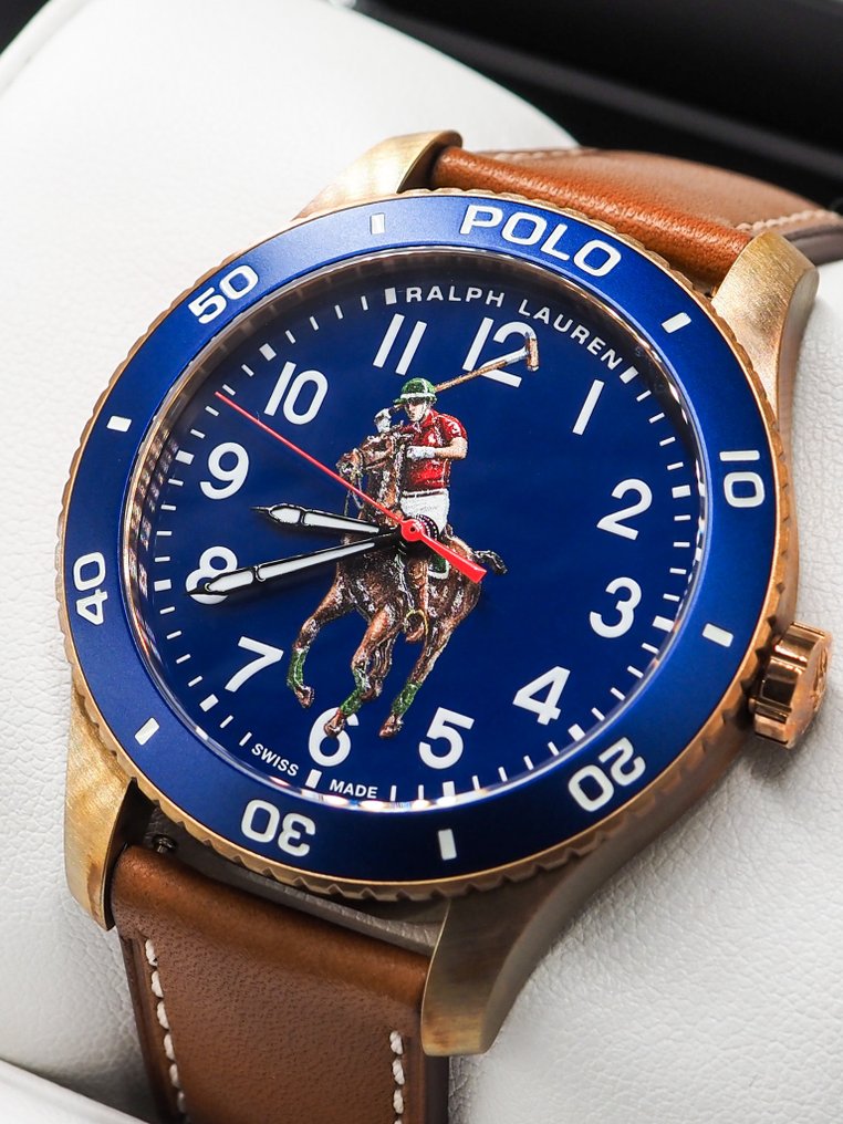 Ralph Lauren - Polo Player - χωρίς τιμή ασφαλείας - * BRAND NEW * Automatic * Bronze * - Άνδρες - 2020+  #1.0