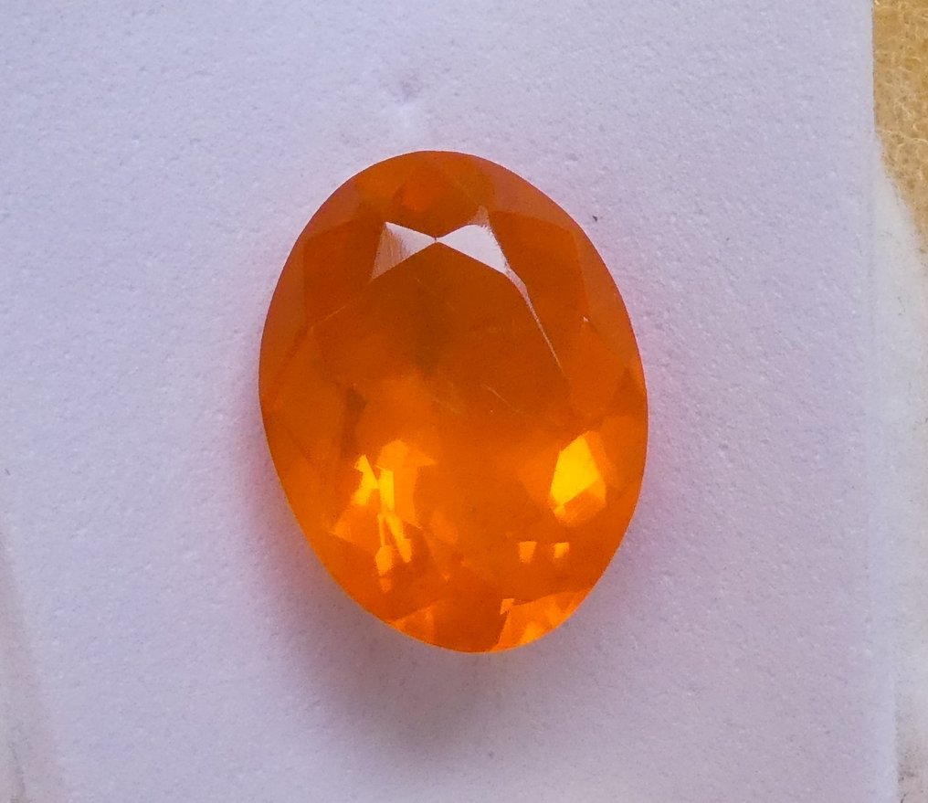 火蛋白石  - 4.56 ct - 西班牙宝石学院（IGE） #3.2