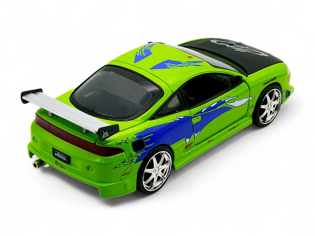 Jada Toys - Model samochodu sportowego - Fast & Furious Collection: "Mitsubishi Eclipse" N. 97603 - Scala 1:24 #2.1
