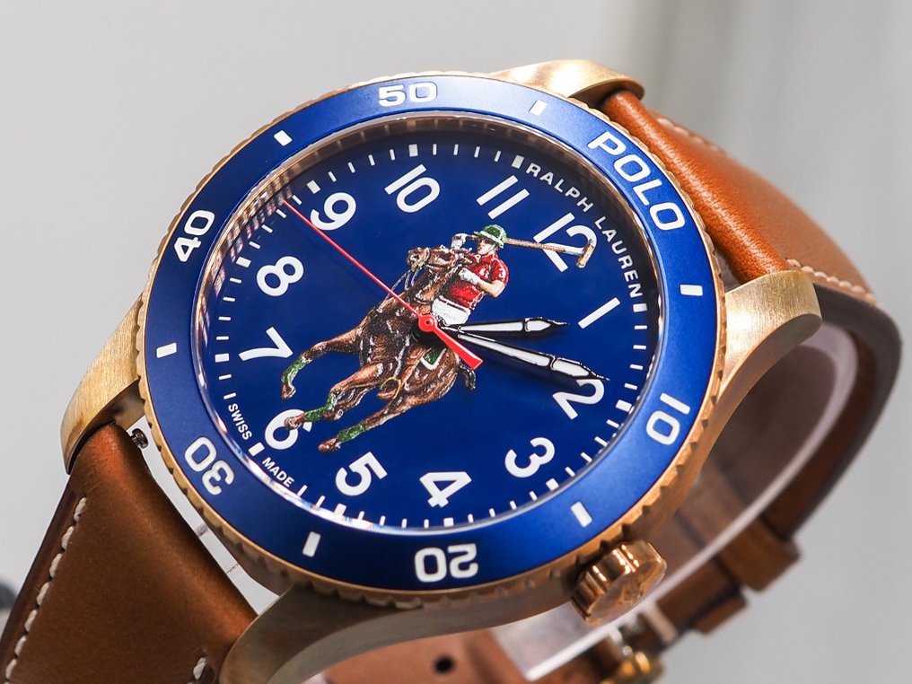 Ralph Lauren - Polo Player - χωρίς τιμή ασφαλείας - * BRAND NEW * Automatic * Bronze * - Άνδρες - 2020+  #4.3