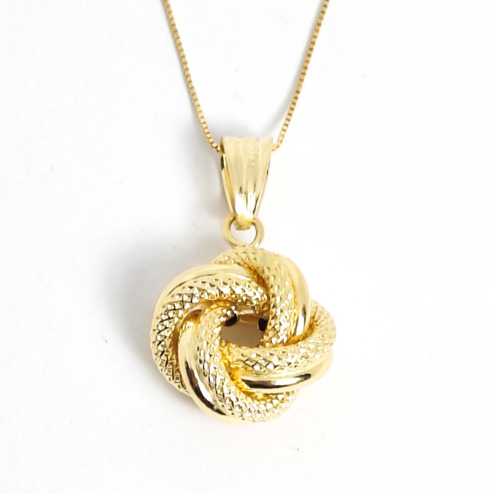 沒有保留價 - 頸鏈 - 18 克拉 黃金 #4.3