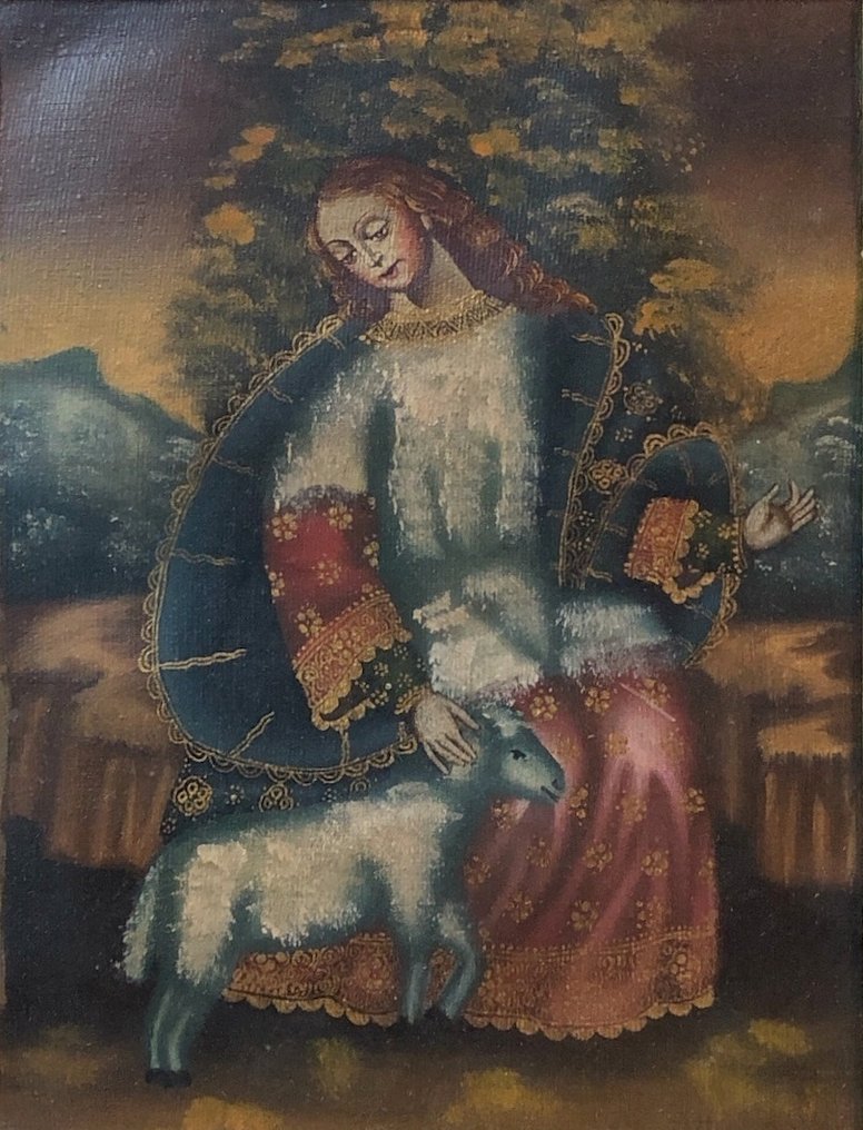 École du Cusco (XX) - Notre-Dame, la Bonne Bergère des Âmes #1.0