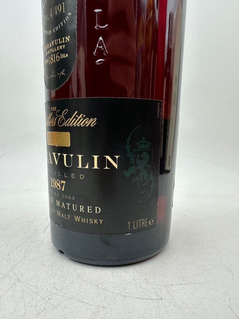 Lagavulin 1987 The Distillers Edition  - b. 2003  - 1 Litre #4.3