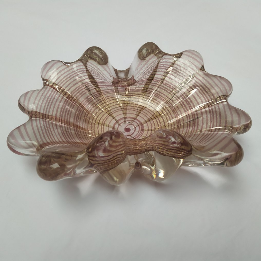 Ercole Barovier - Váza - hamutartó - Murano üveg #1.0