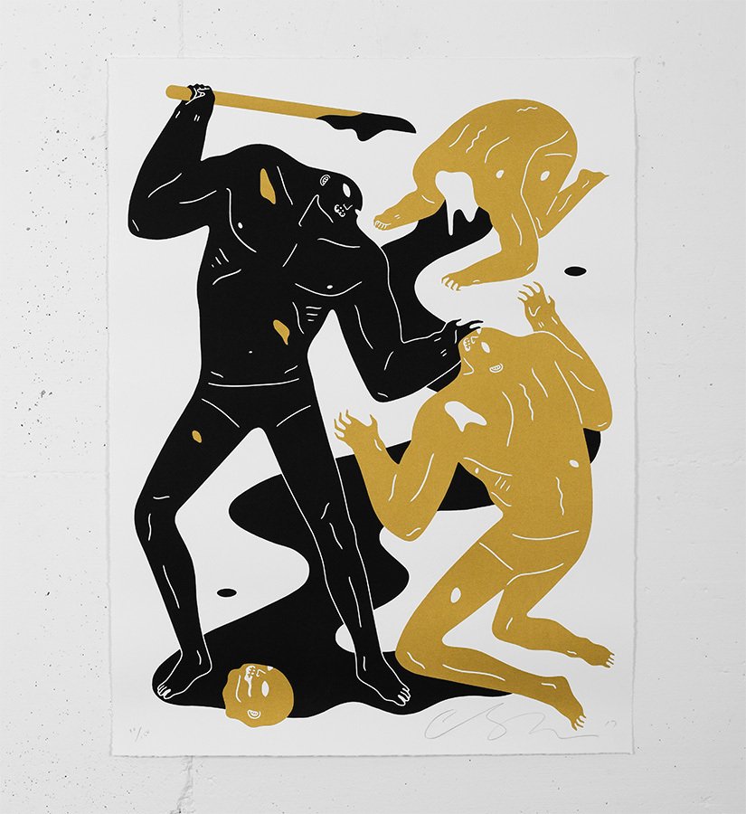Cleon Peterson (1973) - The crawler (blanc et or) #1.0