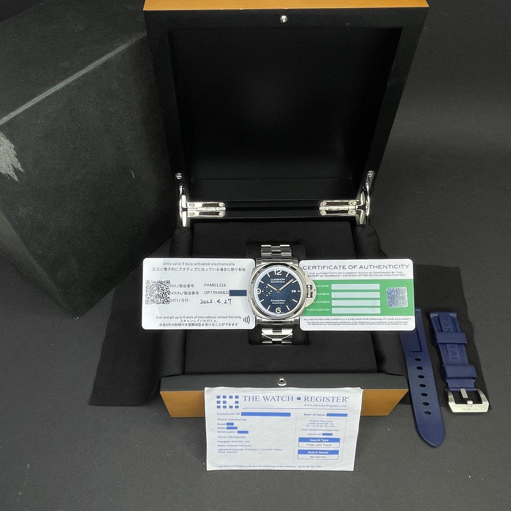 Panerai - Luminor Marina - PAM 01316 - Men - 2022 #1.0