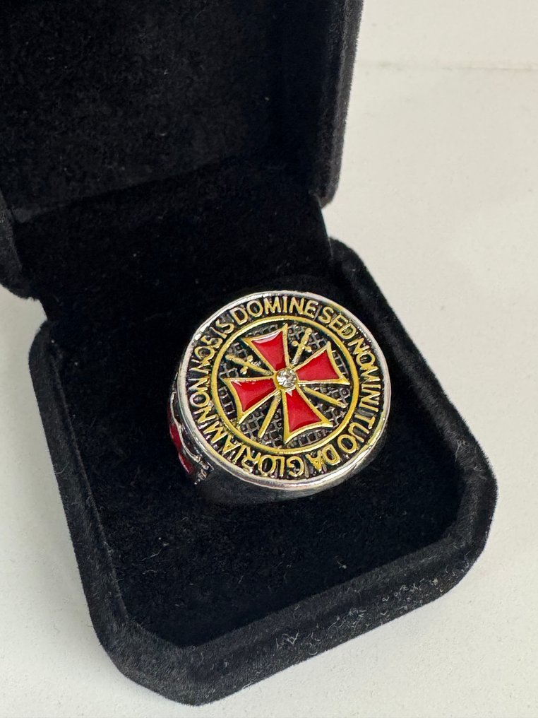 Templarium Bikers Όχι σε εμάς, Θεέ, όχι σε εμάς, αλλά στο όνομά σου δώσε δόξα. - Δαχτυλίδι #2.1