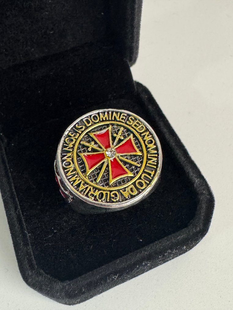 Templarium Bikers Όχι σε εμάς, Θεέ, όχι σε εμάς, αλλά στο όνομά σου δώσε δόξα. - Δαχτυλίδι #1.0