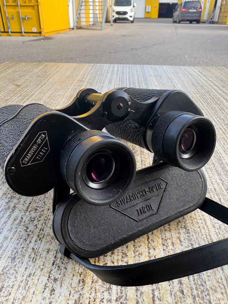 Binoculars - Habicht 7x42 - 1950-1960 - Swarovski #1.0