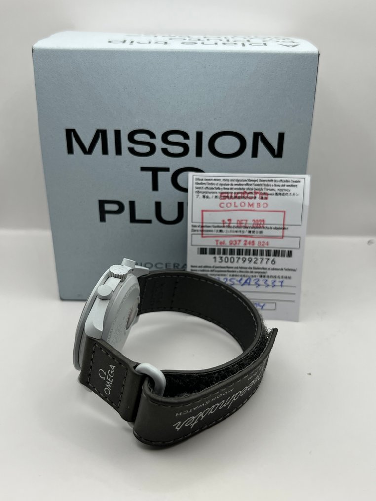Omega - MoonSwatch - Mission to Pluto - Nincs minimálár - 5033 M 404 - Uniszex - 2022 #4.3