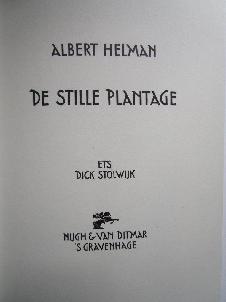 Albert Helman - De stille plantage [Luxe exemplaar] - 1981 #3.2