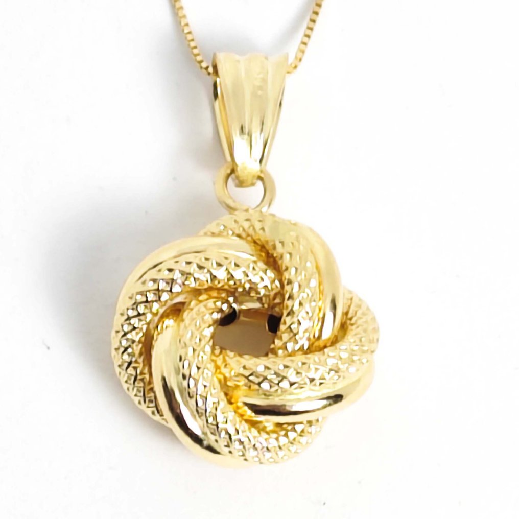 沒有保留價 - 頸鏈 - 18 克拉 黃金 #1.0