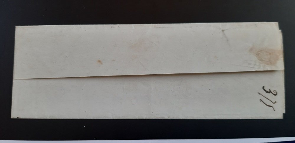 法国  - 超级LAC，配备法国N°2 15c. 绿色遮挡格子，签名为JF Brun和Roumet，Behr证书 #3.2