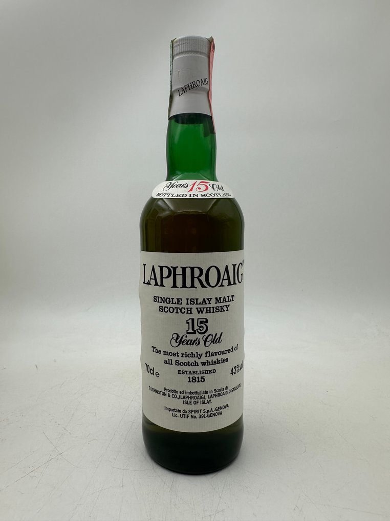 Laphroaig 15 years old Spirit Import  - b. 九十年代初 - 70厘升 #1.0