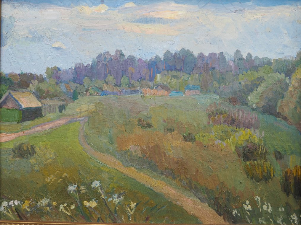 Nikolai Timkov (1912–1993), Attributed to - Landscape #2.1