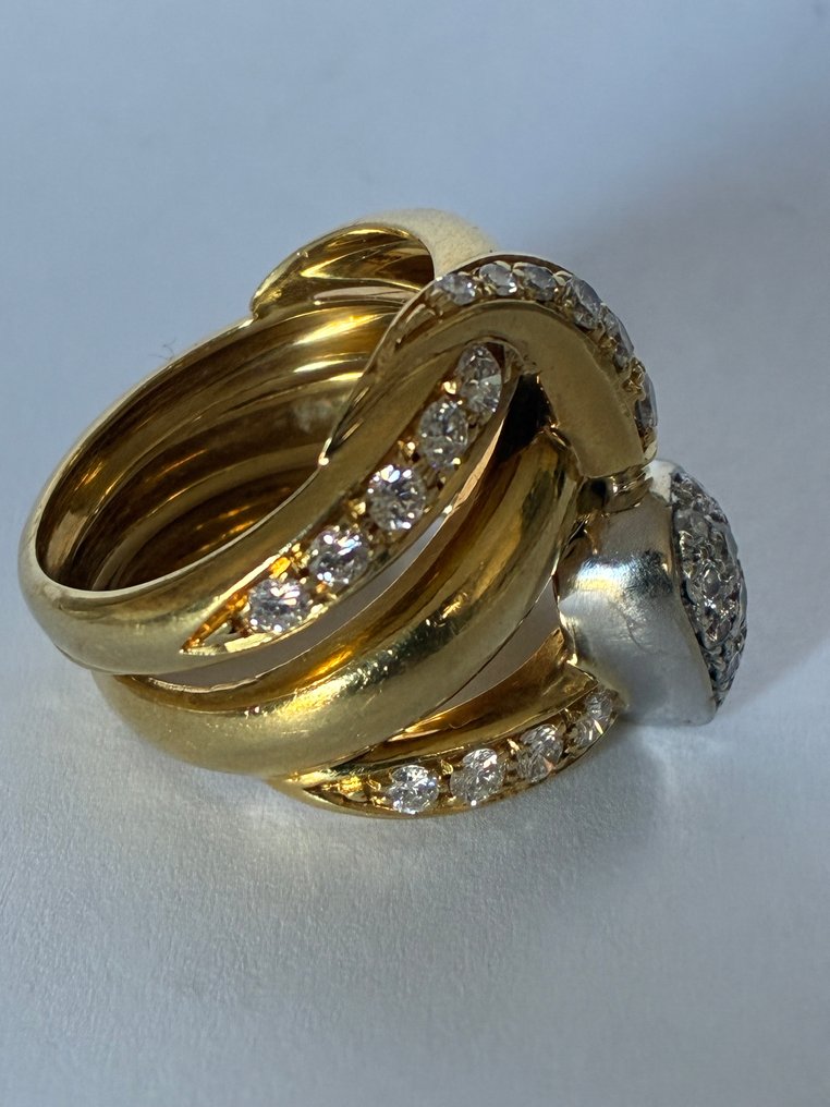 Chantecler - Δαχτυλίδι - 18 καράτια Κίτρινο χρυσό Διαμάντι (Φυσικό) - Διαμάντι #1.0