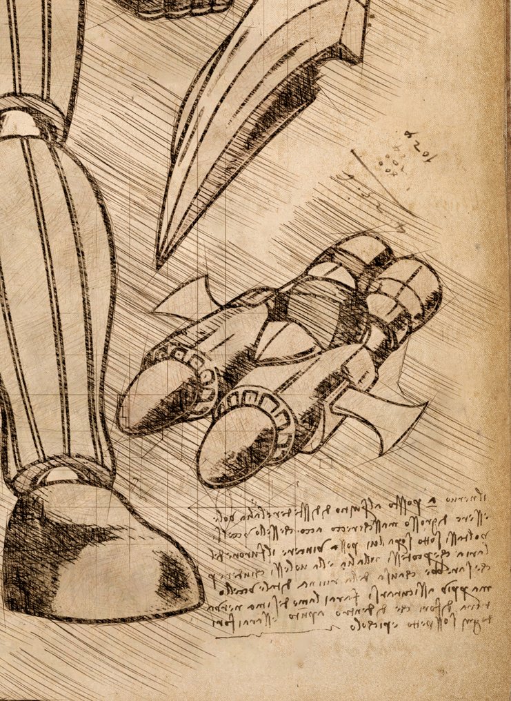 Boriani - Jeeg - Da Vinci Series - limited edition 3/25 #3.2