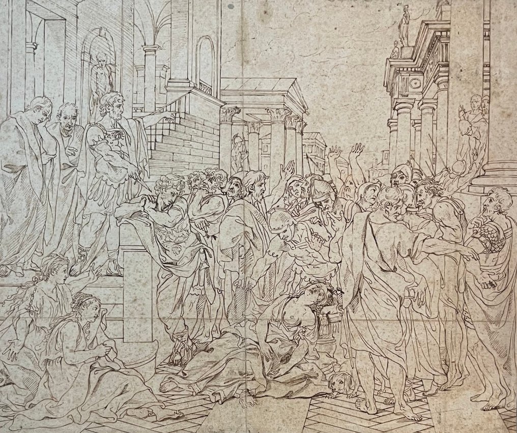 Charles Le Brun (1619-1690), Circle of - La Mort de Lucrétie / Le Serment de Brutus #1.0