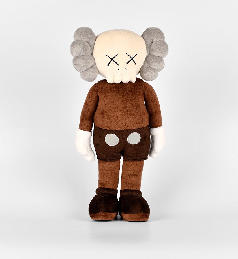 Kaws (1974) - Companion plush (brown) #1.0