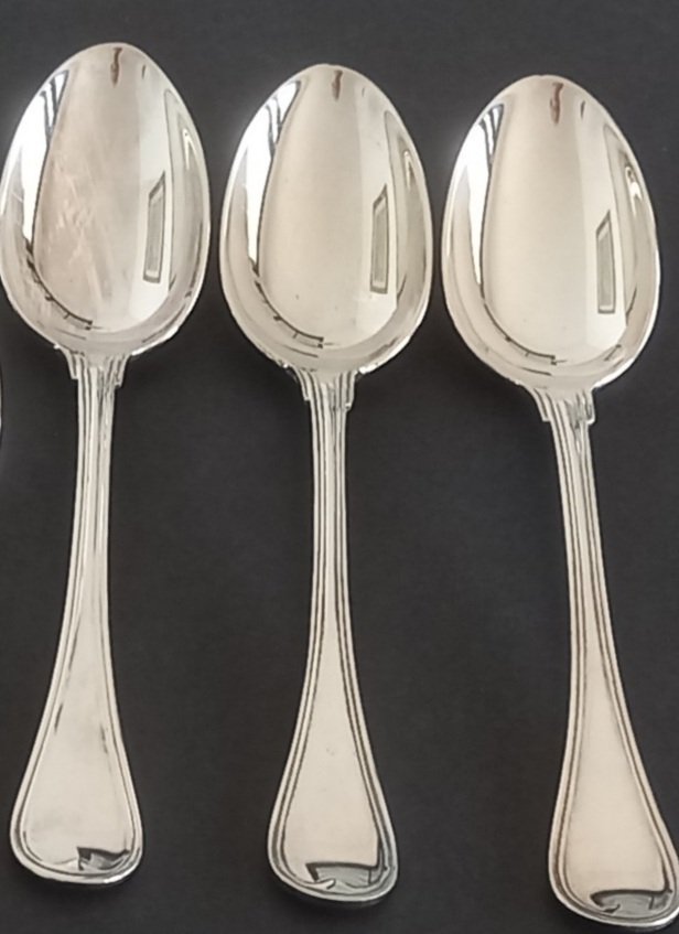 Puiforcat - Service de table (7) - Plaqué(e) argent #1.0