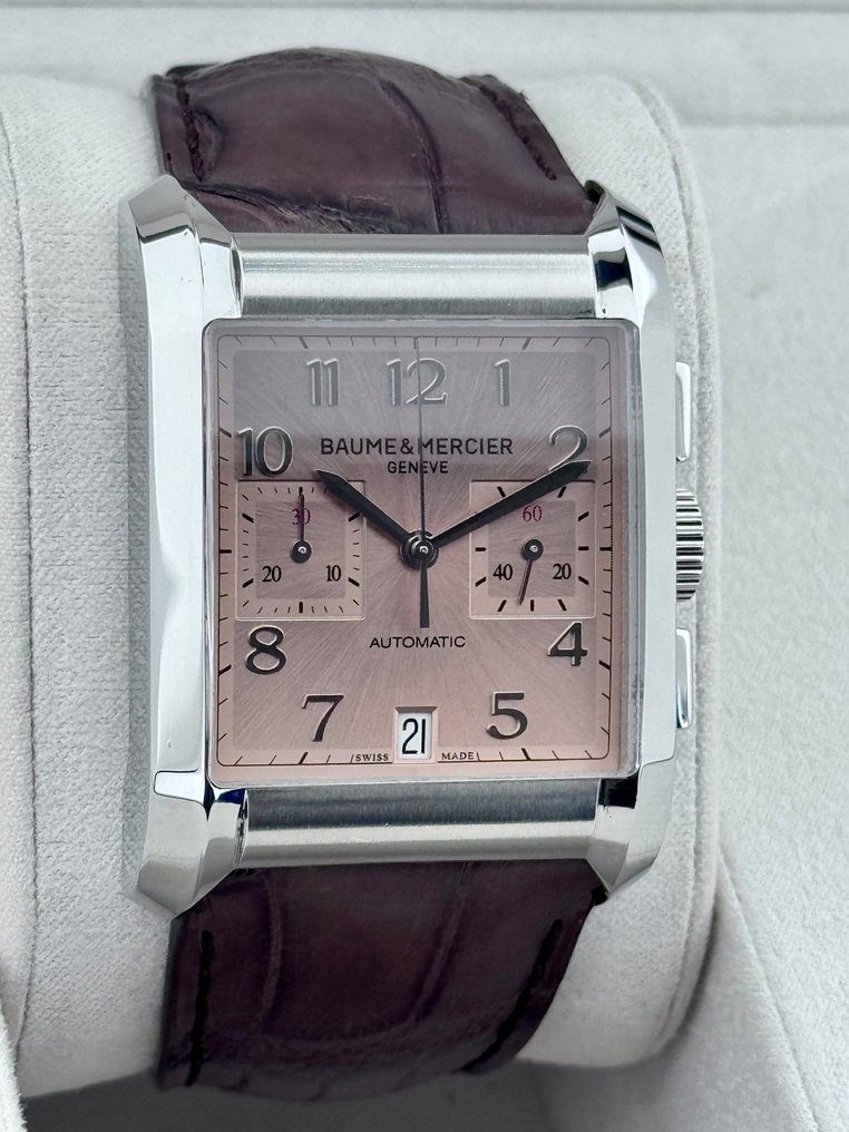 Baume & Mercier - Hampton XL Automatic Chronograph Salmon - 65698 - Uomo - 2010-2020 #3.2